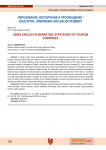 Using english in marketing strategies of tourism companies