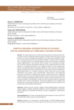 Adaptive regional differentiation as the basis for the monitoring of territorial tourism systems