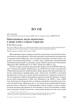 Инвазионные виды насекомых в пище птиц в городе Саратове