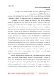 Legal and regulatory gaps in the coal sector and their manifestation in the practice of issuing court orders