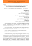 Влияние электрического тока на температуру силикатного расплава при получении минерального волокна