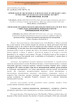 Approbation of the method of substantiation of the subject area of the forecast of social and economic security of the industrial sector