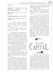 Importance of social capital and horizontal relations in the development of society
