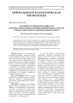 Изучение уровня возбудимости кортикоспинальных и нервно-мышечных структур у представителей различных видов спорта