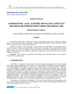 Organizational, legal, economic and political aspects of diplomatic relations between Turkey and Central Asia