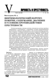 Виктимологический портрет: понятие, содержание, значение в условиях противодействия преступности