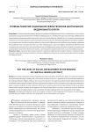 Уровень развития социальной сферы регионов Центрального федерального округа