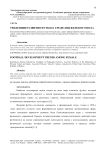 Тенденции развития футбола среди лиц женского пола