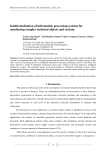 Intellectualization of information processing systems for monitoring complex objects and systems