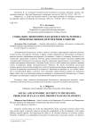 Социально-экономическая безопасность региона: проблемы оценки, перспективы развития