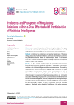 Problems and Prospects of Regulating Relations within a Deal Effected with Participation of Artificial Intelligence