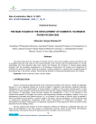 The Main Stages in the Development of Domestic Tourism in Russia in 2000-2020