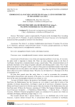 Chorological analysis of species of Sedum L. genus distributed in the Lesser Caucasus