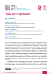 “Digital turn” in legal research