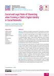 Social and Legal Risks of Sharenting when Forming a Child’s Digital Identity in Social Networks