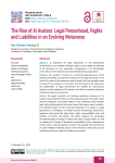 The Rise of AI Avatars: Legal Personhood, Rights and Liabilities in an Evolving Metaverse