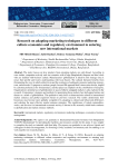 Исследование адаптации маркетинговых методов к различной культурной, экономической и нормативной среде для выхода на новые международные рынки