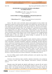 The history of amateur artistic ensembles in Surkhandarya