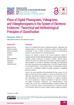 Place of Digital Phonograms, Videograms, and Videophonograms in the System of Electronic Evidences: Theoretical and Methodological Principles of Classification