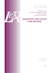 8 (3), 2025 - EUROPEAN AND ASIAN LAW REVIEW