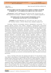Определение максимально допустимого уровня удельной активности 137Cs в рационах крупного рогатого скота