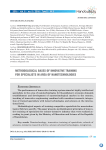 Methodological bases of innovative training for specialists in area of nanotechnologies