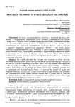 Анализ рынка фитнес услуг в Орле