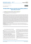 Biodegradable polymer materials and modifying additives: state of the art. Part III