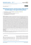 Methodological tools for university transfer of high-demand nanotechnologies to the regional building industry