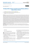 Biodegradable polymer materials and modifying additives: state of the art. Part II