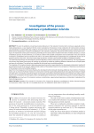 Investigation of the process of moisture crystallization in bricks