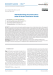 Nanotechnology in Construction: State of the Art and Future Trends