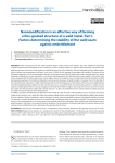 Nanomodification is an effective way of forming a fine-grained structure of a weld metal. Part I. Factors determining the stability of the weld seam against embrittlement