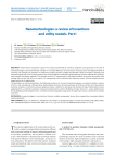 Nanotechnologies: a review of inventions and utility models. Part I