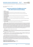 Long-term protection of building structures with sulfur-based nanoscale coatings