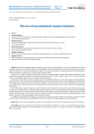 The use of nanomaterials in pipe insulation