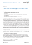 The inventions in nanotechnologies as practical solutions. Part I