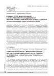 Компьютерное моделирование как метатехнология осуществления информационно-цифровой подготовки студентов профессионально-педагогического вуза