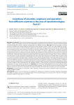 Inventions of scientists, engineers and specialists from different countries in the area of nanotechnologies. Part VI