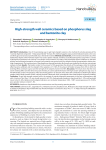 High-strength wall ceramics based on phosphorus slag and bentonite clay