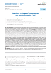 Inventions in the area of nanomaterials and nanotechnologies. Part I