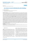 Lime-diatomic mortar for finishing the walls of buildings