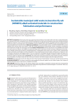 Sustainable municipal solid waste incineration fly ash (MSWIFA) alkali-activated materials in construction: fabrication and performance