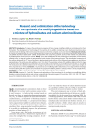Research and optimization of the technology for the synthesis of a modifying additive based on a mixture of hydrosilicates and calcium aluminosilicates