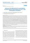 Evaluation of the effectiveness of mineral additives in cement systems in the development of “core – shell” photocatalytic compositions