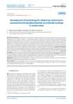 Development of technology for obtaining anticorrosive nanostructured polyalkenylamide-succinimide coatings in construction