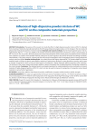 Influence of high-dispersive powder mixture of WC and TiC on the composite materials properties
