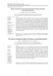 Новые находки остатков среднекаменноугольных растений в Ростовской области