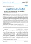 Investigation of properties in nanomodified polyethylene-based wood-polymer composites