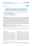Gradient non-woven fabrics with a modified surface nanolayer for water filtration in construction industry